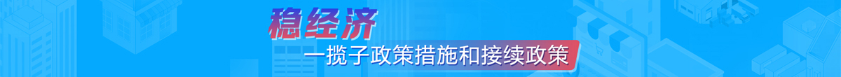 稳经济一揽子政策措施和接续政策