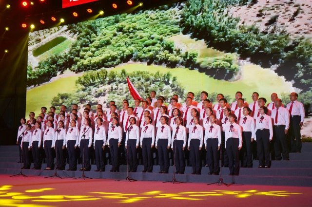 和林格尔县庆祝中华人民共和国成立74周年歌咏比赛决赛圆满落幕