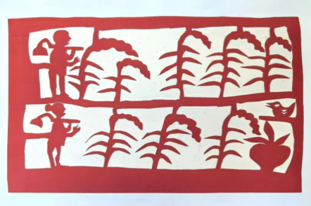 月圆迎中秋  剪纸送祝福