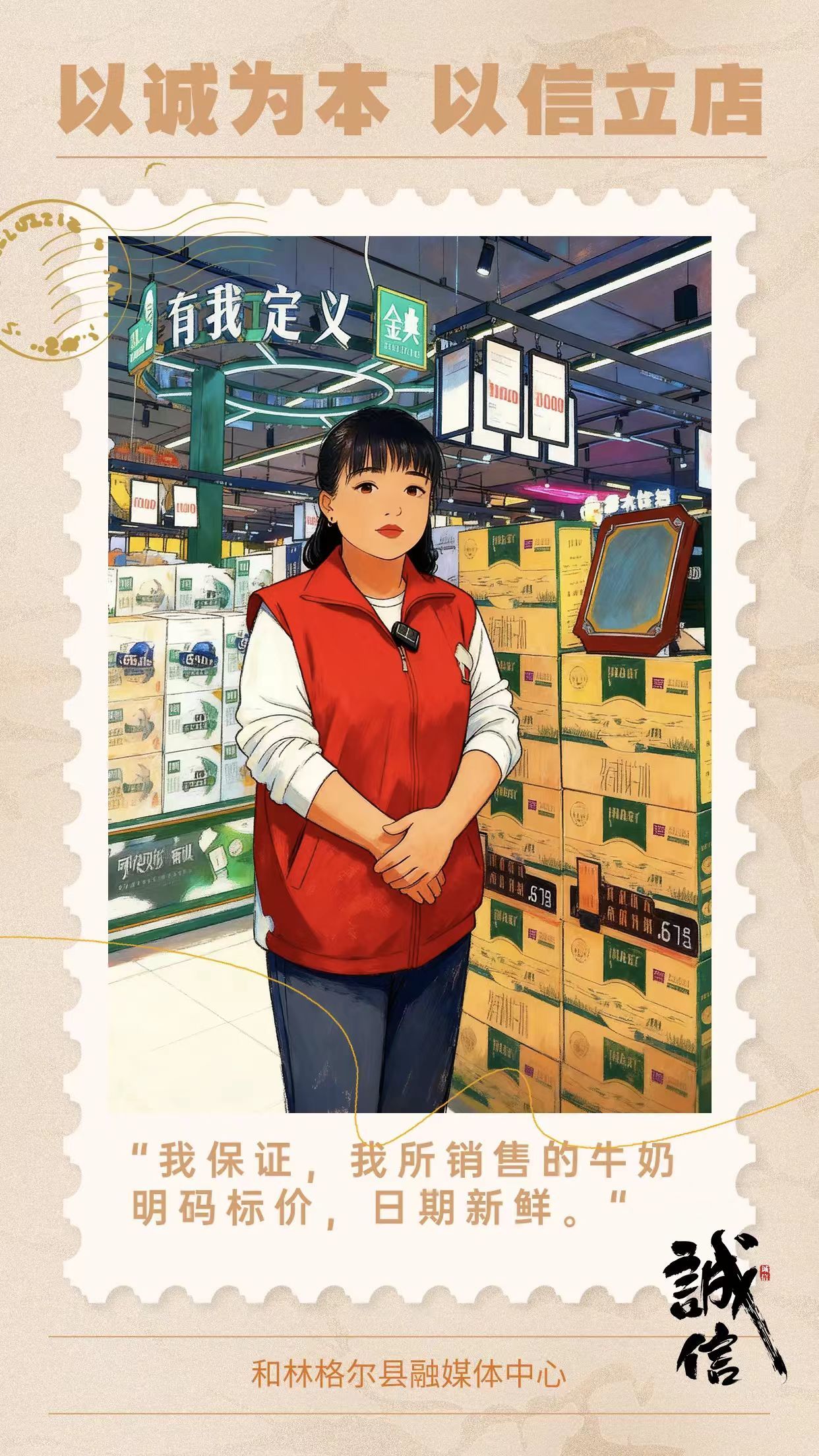 【和林文明】走进和林格尔，感受诚信和承诺的重量～