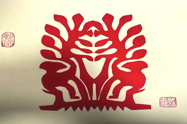 和林格尔剪纸精彩亮相全国名家剪纸艺术展