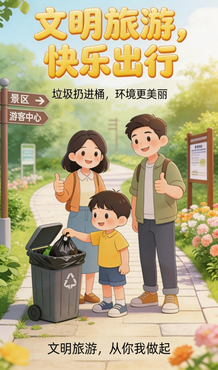 【文明兴和林】让文明成为旅途中最美的风景！