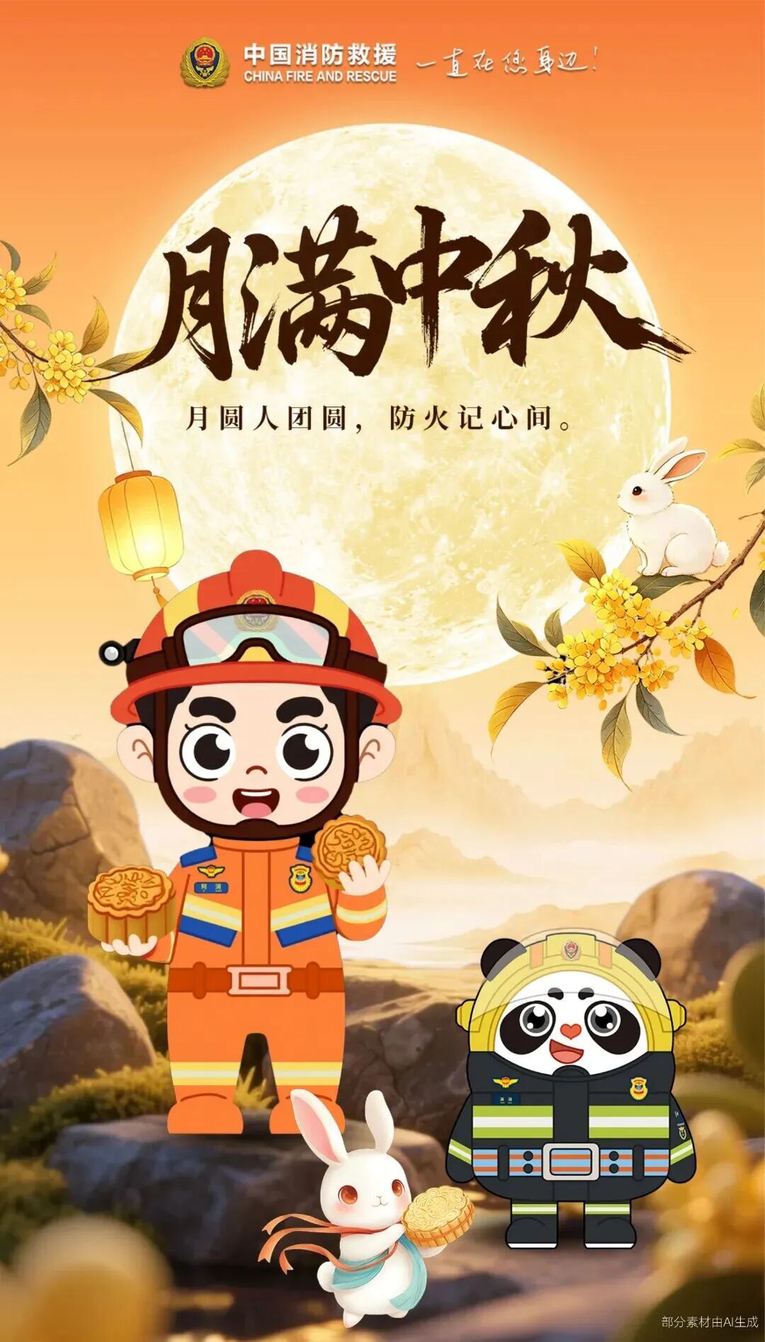 【文明兴和林】关于中秋节假期的重要提示